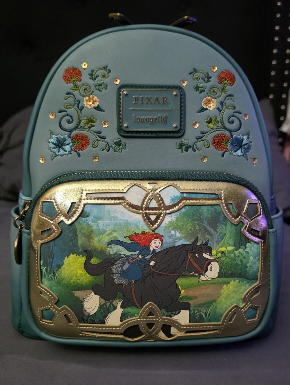 Loungefly Pixar Brave Merida Princess Stories Series Mini Backpack